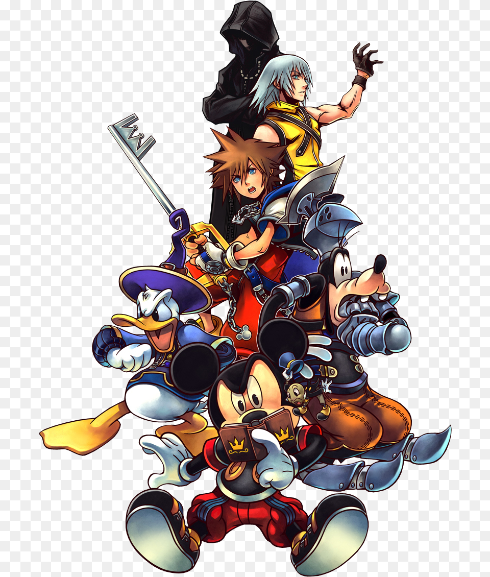 Kingdom Hearts Trivia 38 Kh Stuffwhich I Love Kingdom Hearts Re Coded Poster, Publication, Book, Comics, Adult Free Transparent Png