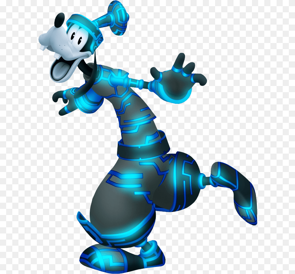 Kingdom Hearts Tron Goofy Image Kingdom Hearts 2 Space Paranoids, Robot, Baby, Person, Face Png