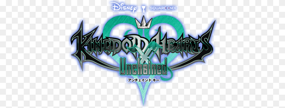 Kingdom Hearts Unchained Union Kingdom Hearts Unchained X Logo, Dynamite, Weapon, Art, Symbol Free Png Download
