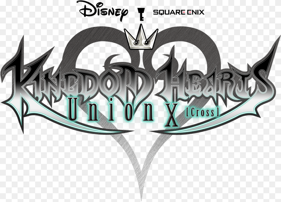 Kingdom Hearts Unchained Union Kingdom Hearts Union X Logo, Symbol, Weapon Png