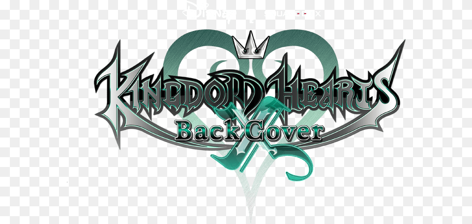 Kingdom Hearts Union Back Cover Kingdom Hearts X, Logo, Accessories, Weapon Free Png Download