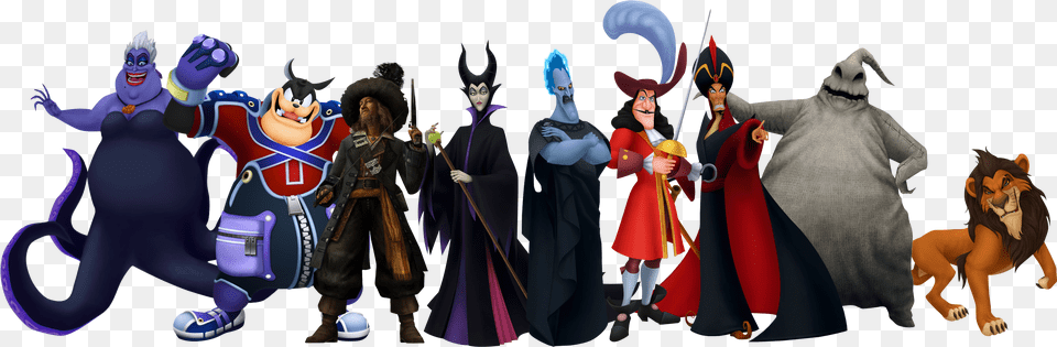 Kingdom Hearts Villains, Adult, Person, Man, Male Free Png Download