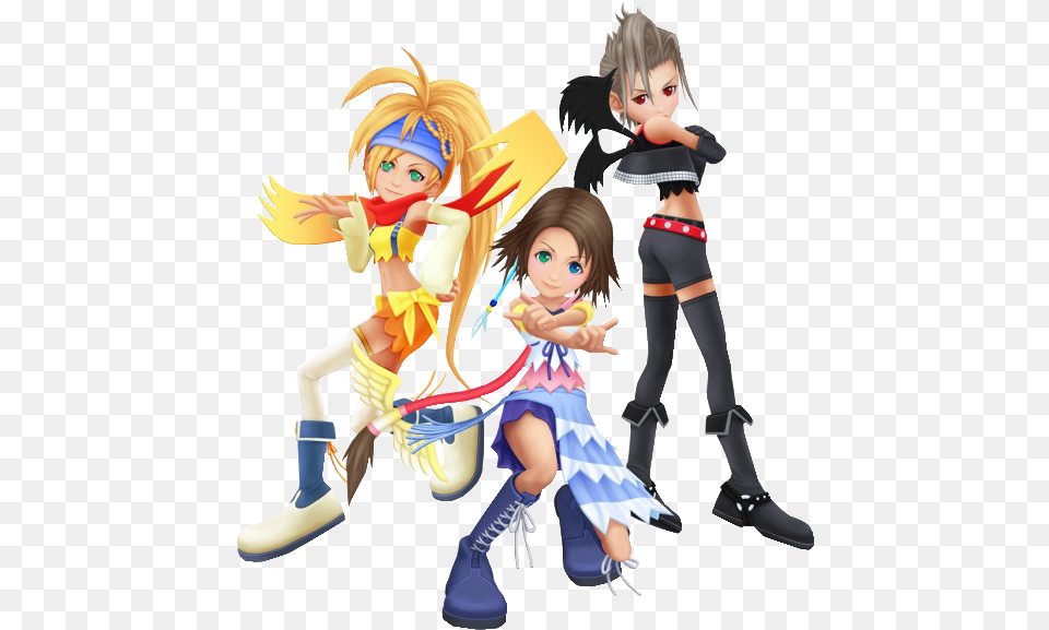 Kingdom Hearts Wiki Final Fantasy X 2 Kingdom Hearts, Book, Clothing, Comics, Costume Png Image