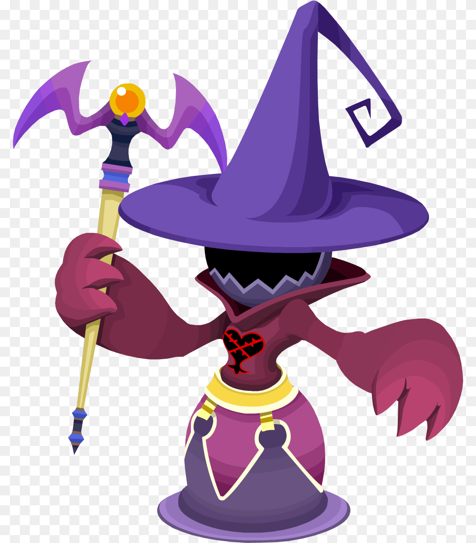 Kingdom Hearts Wizard Heartless, Clothing, Hat, Purple, Baby Free Png Download