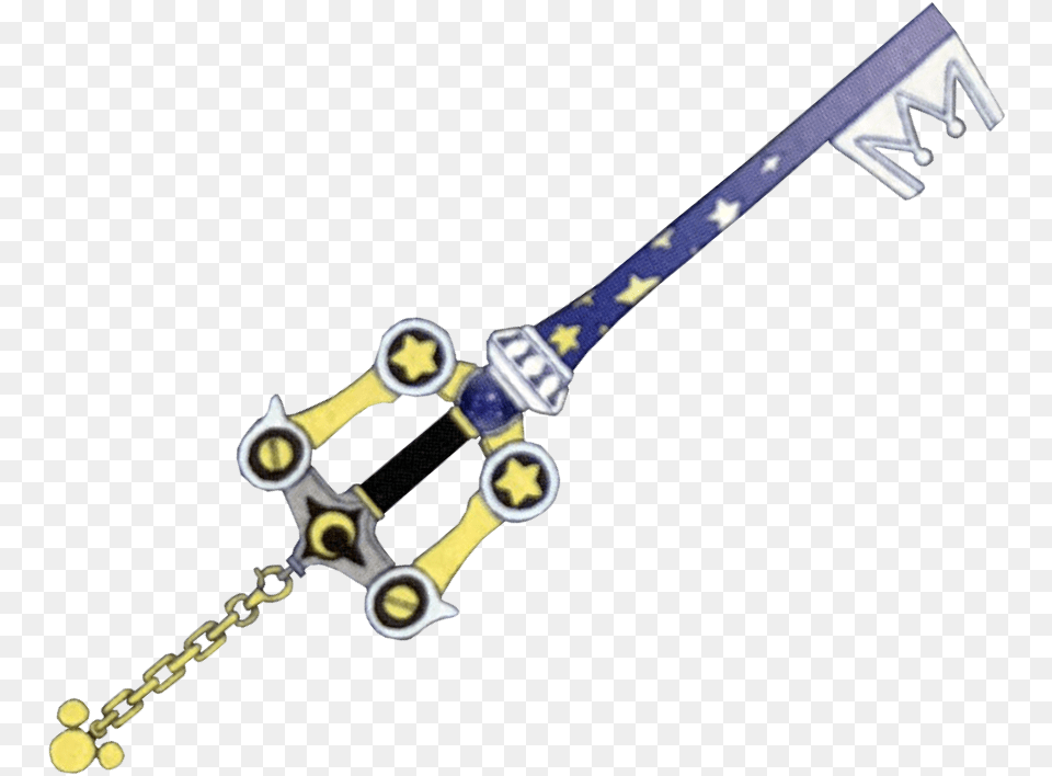 Kingdom Key W Kingdom Hearts 3 Mickey Keyblade, Sword, Weapon, Accessories Png Image