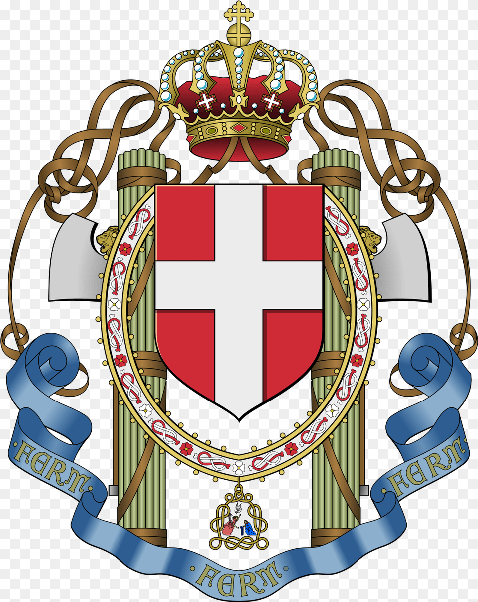 Kingdom Of Italy Coat Of Arms, Emblem, Symbol, Dynamite, Weapon Png