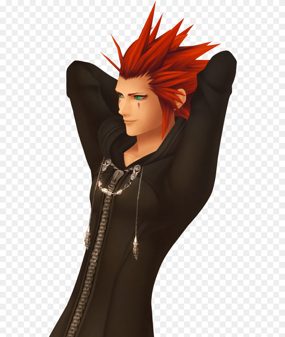 Kingdomhearts Axel Kh Kingdom Hearts 358 2 Days Render, Adult, Female, Person, Woman Free Png Download