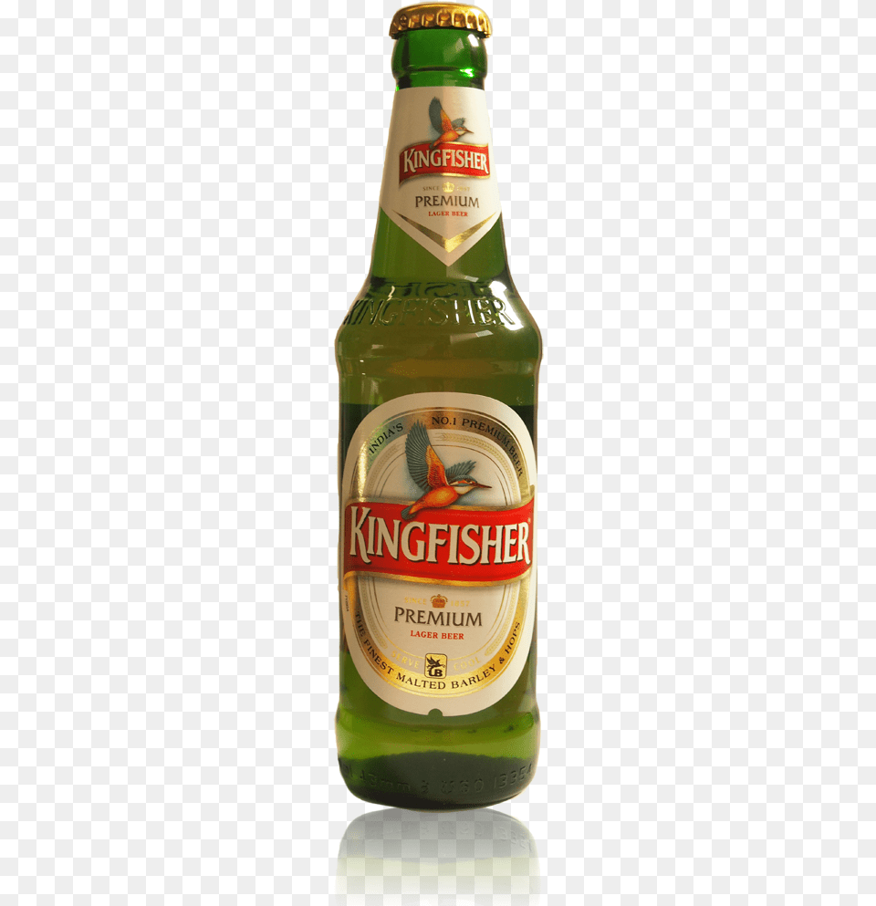 Kingfisher Lager Beer 330ml Kingfisher, Alcohol, Beer Bottle, Beverage, Bottle Png Image