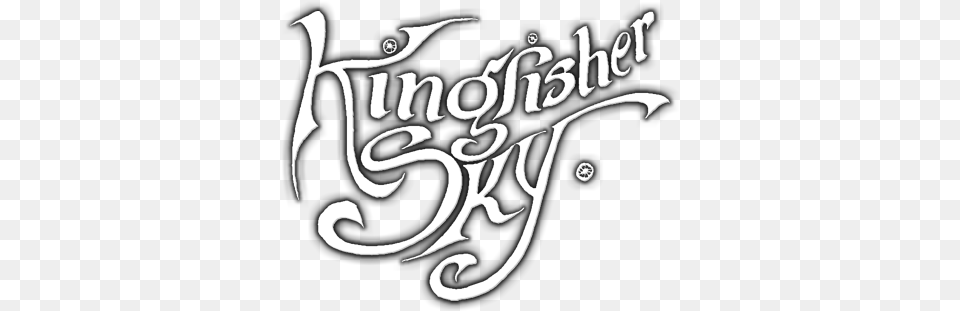 Kingfisher Sky Logo, Calligraphy, Handwriting, Text, Smoke Pipe Free Png Download