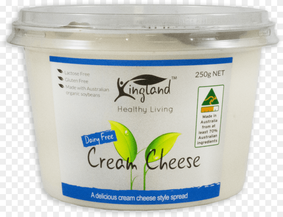 Kingland Cream Cheese Kingland Dairy Natural Greek Style Yogurt, Dessert, Food, Ice Cream, Frozen Yogurt Free Png