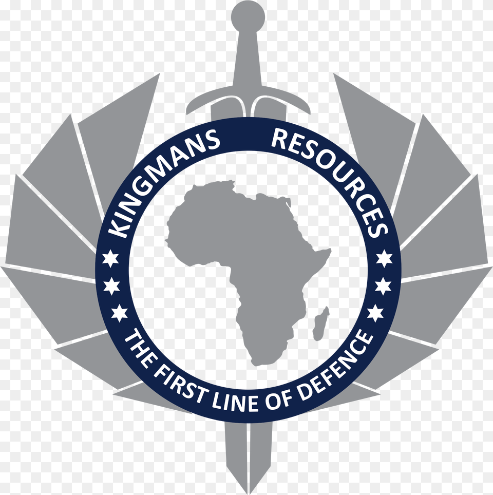 Kingmans Resources First Line Of Defence African Union, Emblem, Symbol, Logo, Face Png