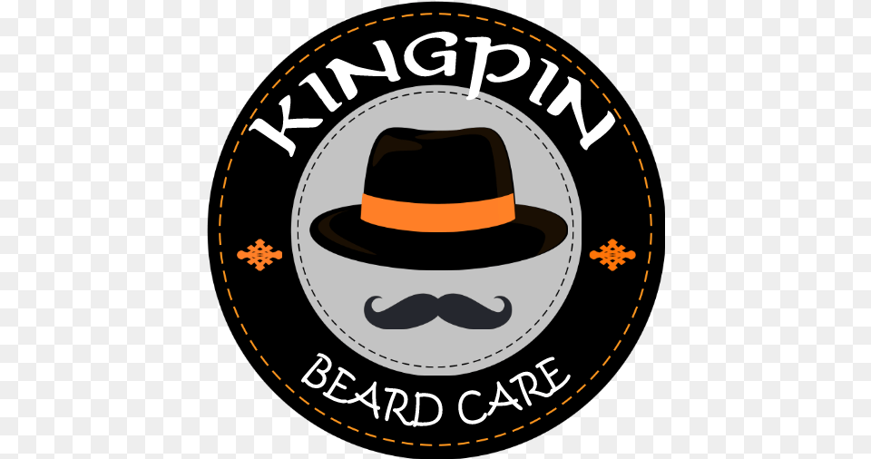 Kingpin Beard Care Light The Way Business Services, Clothing, Hat, Logo, Disk Free Png
