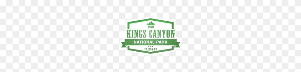 Kings Canyon National Park Sticker, Logo, First Aid Free Transparent Png