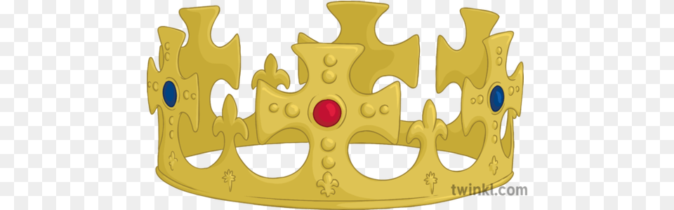 Kings Crown Royalty Monarchy Gold English Ks3 Illustration Clip Art, Accessories, Jewelry Free Png