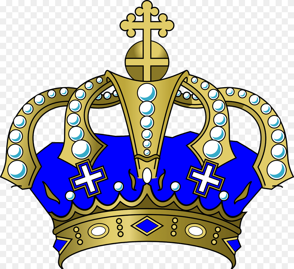 Kings Crown Blue Crown Accessories, Jewelry Free Transparent Png