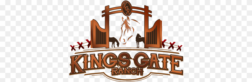 Kings Gate Ranch Language, Architecture, Building, Factory, Emblem Free Png Download