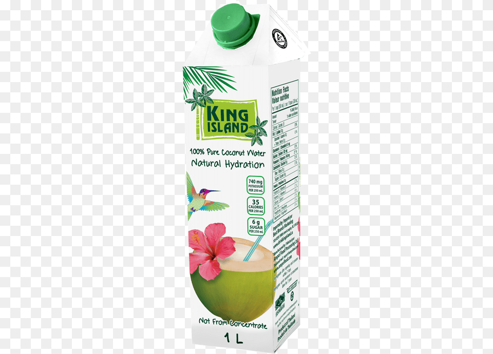 Kings Island Coconut Water, Food, Fruit, Plant, Produce Png