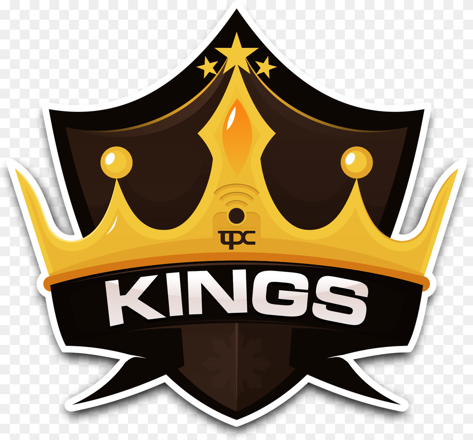 Kings Logo Derbi Tv Hd Indir, Badge, Symbol, Accessories, Crown Free Png