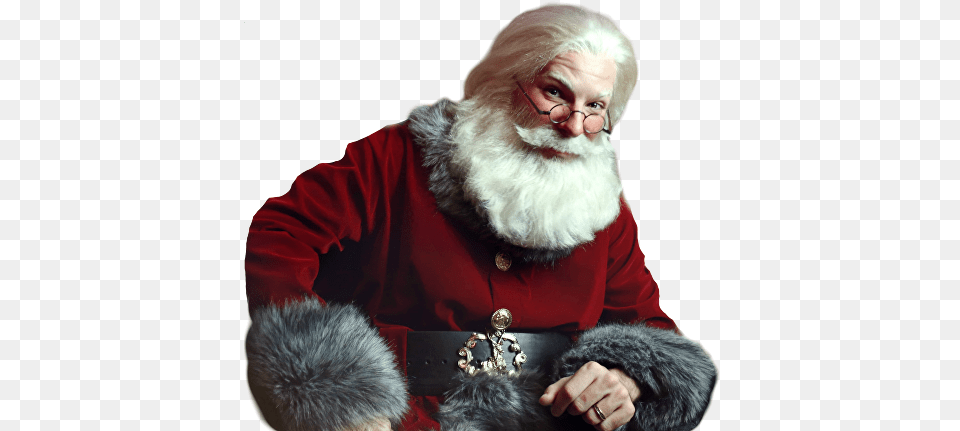 Kings Mountain Christmas Santa Transparent Back, Adult, Man, Male, Person Free Png Download