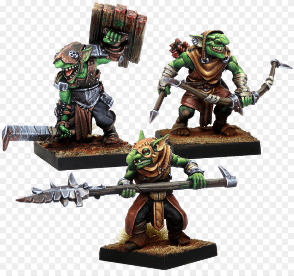 Kings Of War Vanguard Kings Of War Vanguard Goblins, Toy, Person, Bronze, Figurine Png