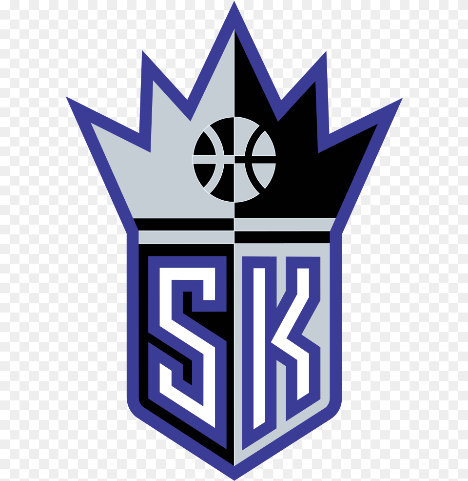 Kings Sacramento Kings Logo Nba, Symbol, Scoreboard Png Image