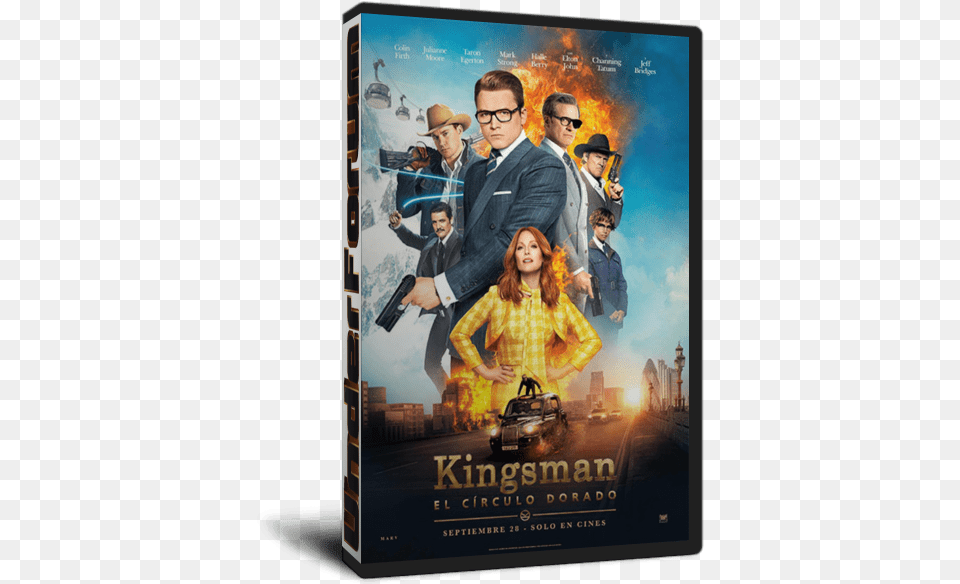 Kingsman 2 Poster 2017, Advertisement, Woman, Person, Adult Free Png
