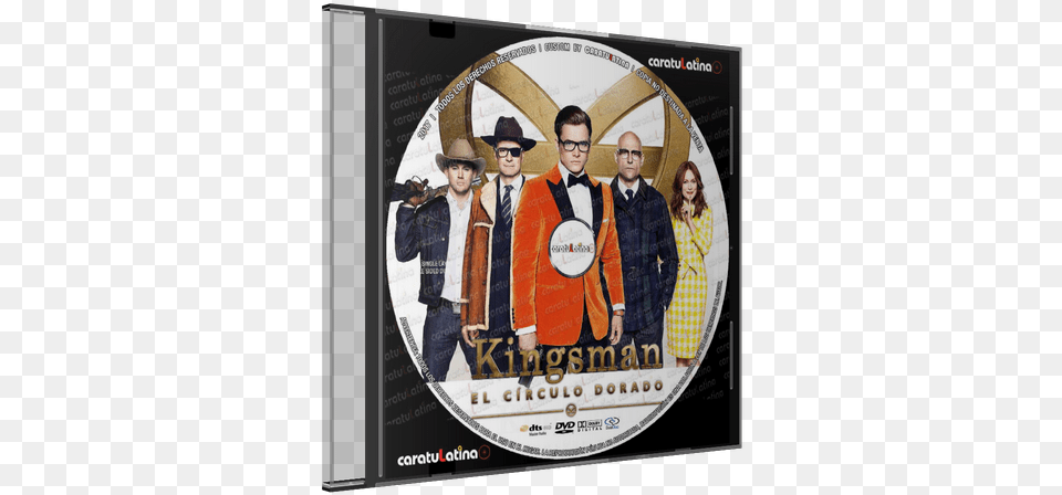 Kingsman The Golden Circle, Disk, Dvd, Adult, Person Free Png Download