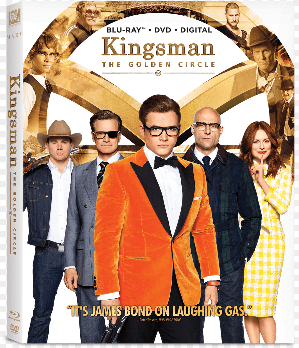Kingsman The Golden Circle Blu Ray Free Png Download