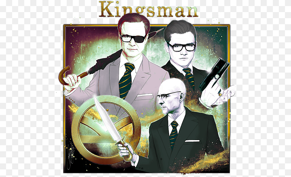 Kingsman The Secret Service, Advertisement, Man, Adult, Person Free Png