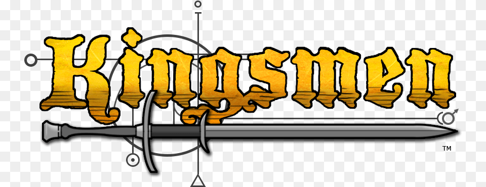 Kingsmen Kingsman Logo, Sword, Weapon, Blade, Dagger Free Png