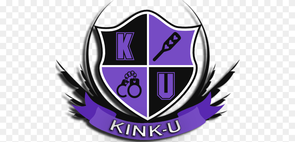 Kink University 18 A Discord Server For All Your Language, Emblem, Symbol, Armor Png Image