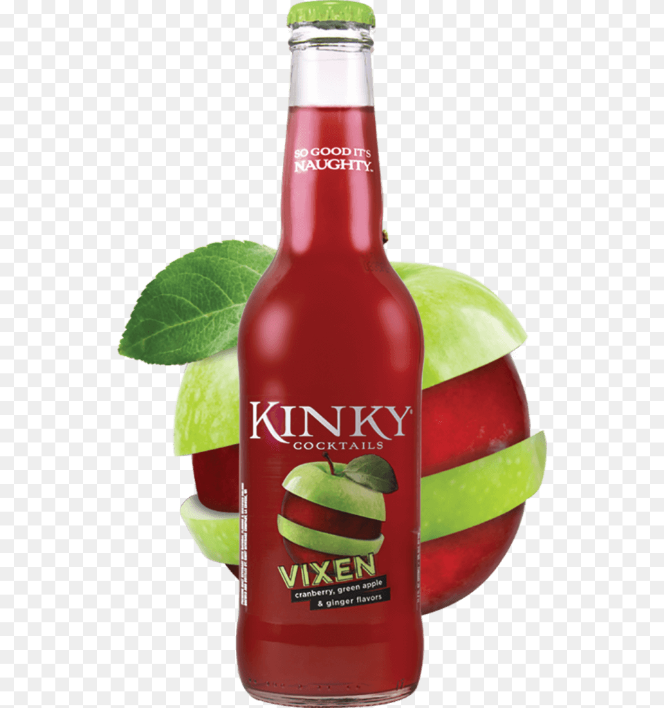 Kinky Vixen Cocktails, Bottle, Alcohol, Ketchup, Food Png Image