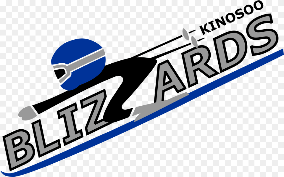 Kinosoo Blizzards Ski Team Graphic Design, Text Png