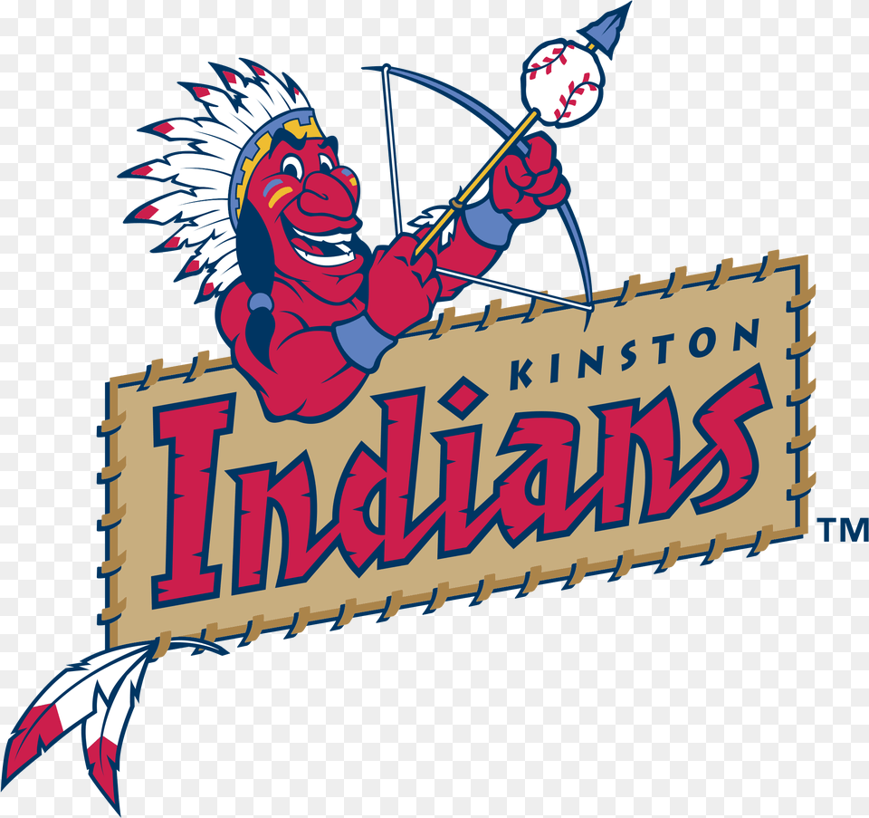 Kinston Indians Logo Transparent Cartoon, Book, Comics, Publication, Baby Png