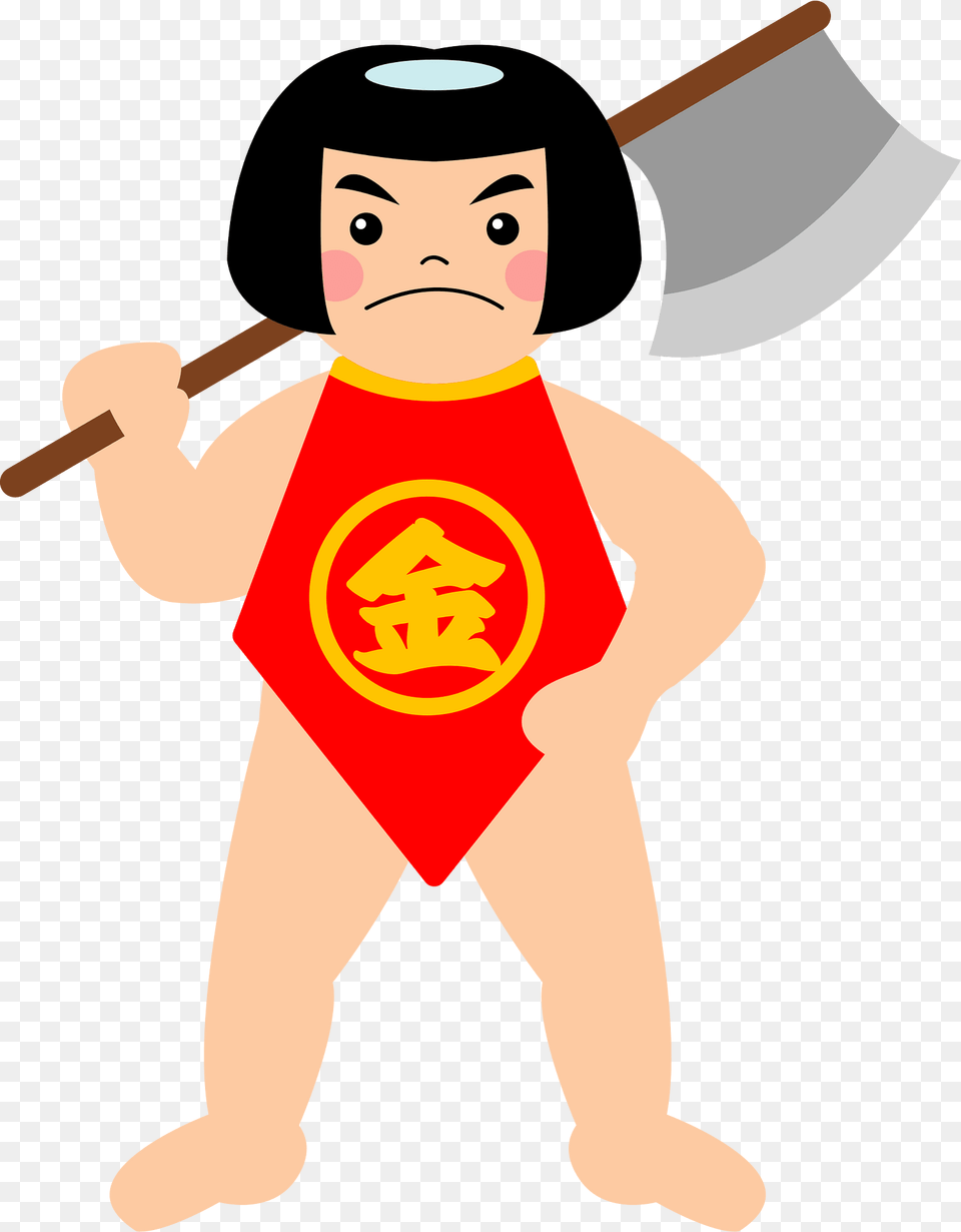 Kintaro Japanese Folklore Clipart, Baby, Person, People, Face Png Image