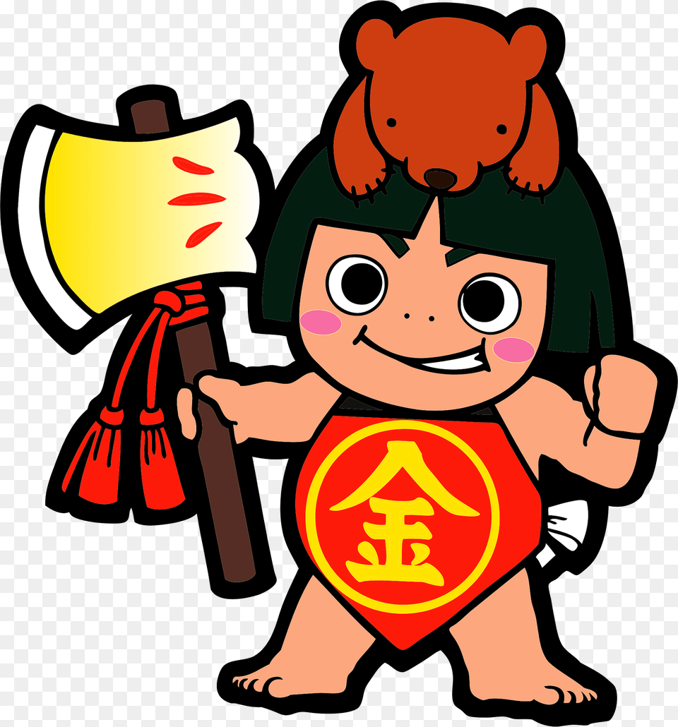 Kintaro Japanese Folklore Clipart, Face, Head, Person, Baby Free Transparent Png