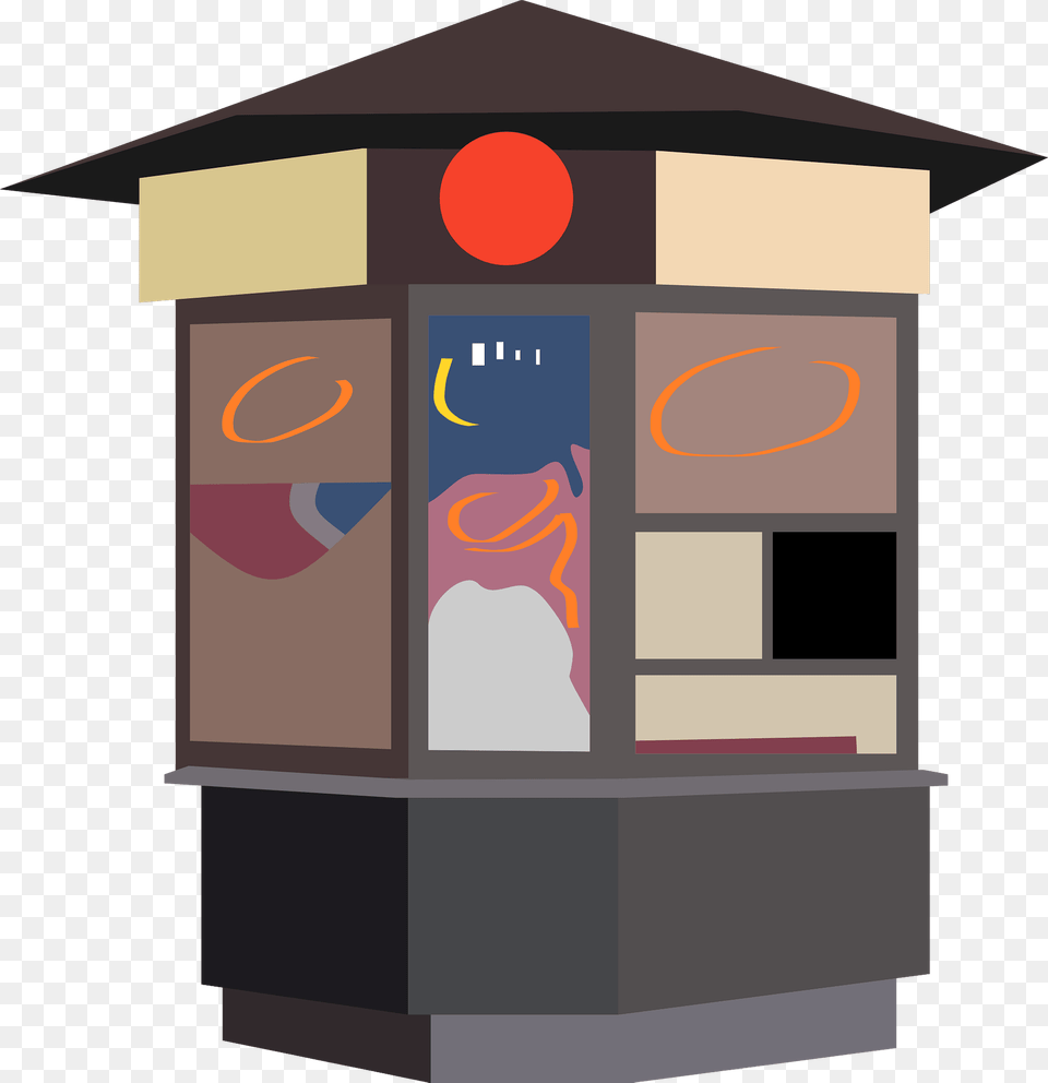 Kiosk Clipart, Outdoors, Mailbox Png Image