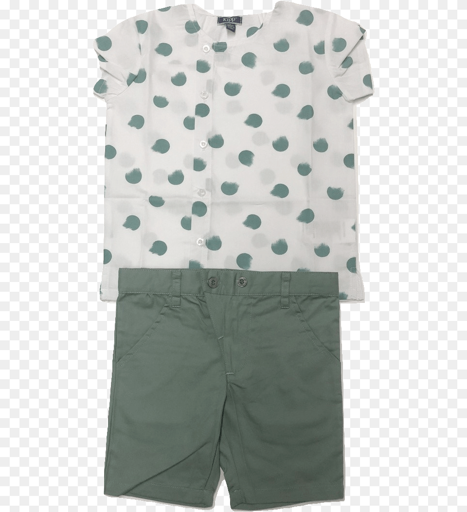 Kipp Smudge Dot Shirt Pocket, Pattern, Clothing, Shorts Png Image