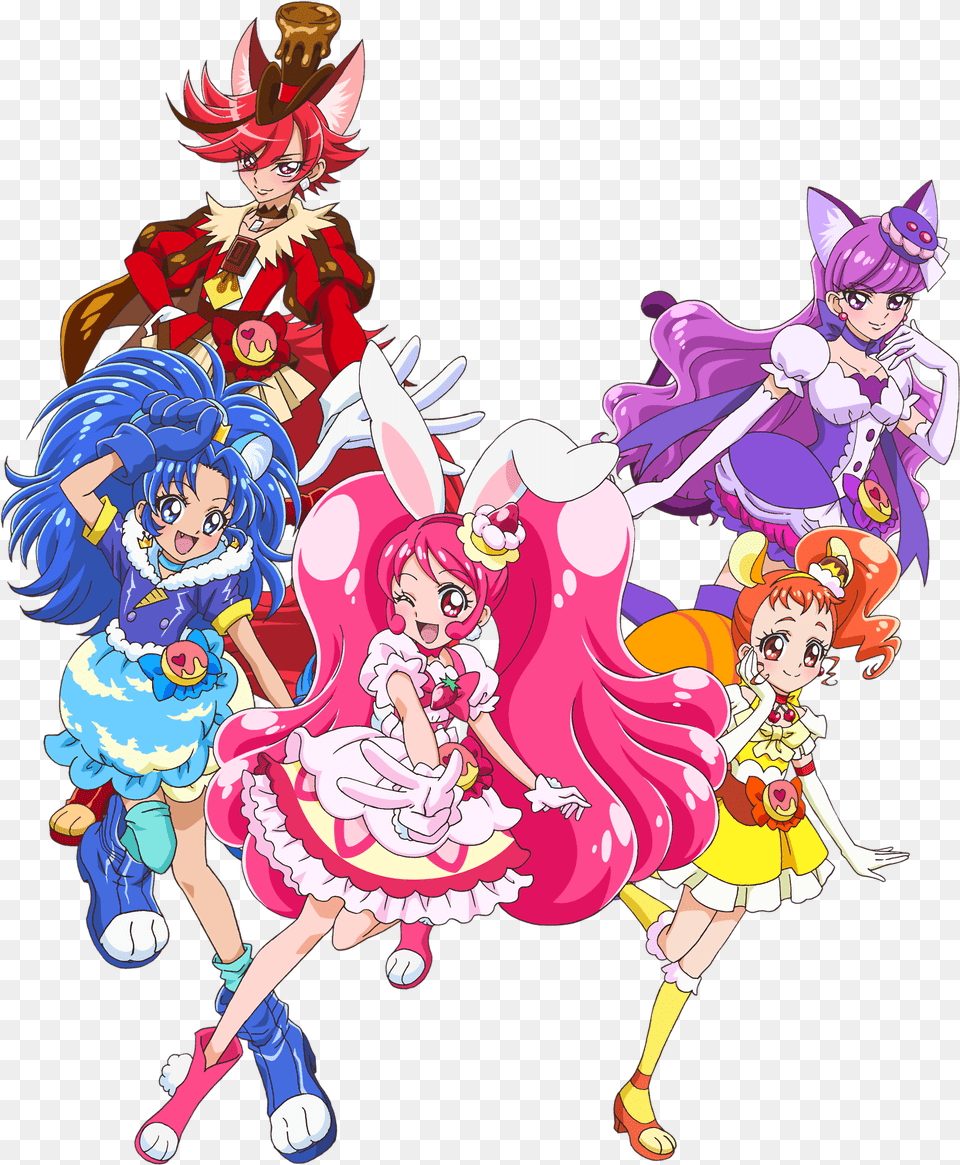 Kira Kira Precure A La Mode Render, Book, Comics, Publication, Baby Free Png Download