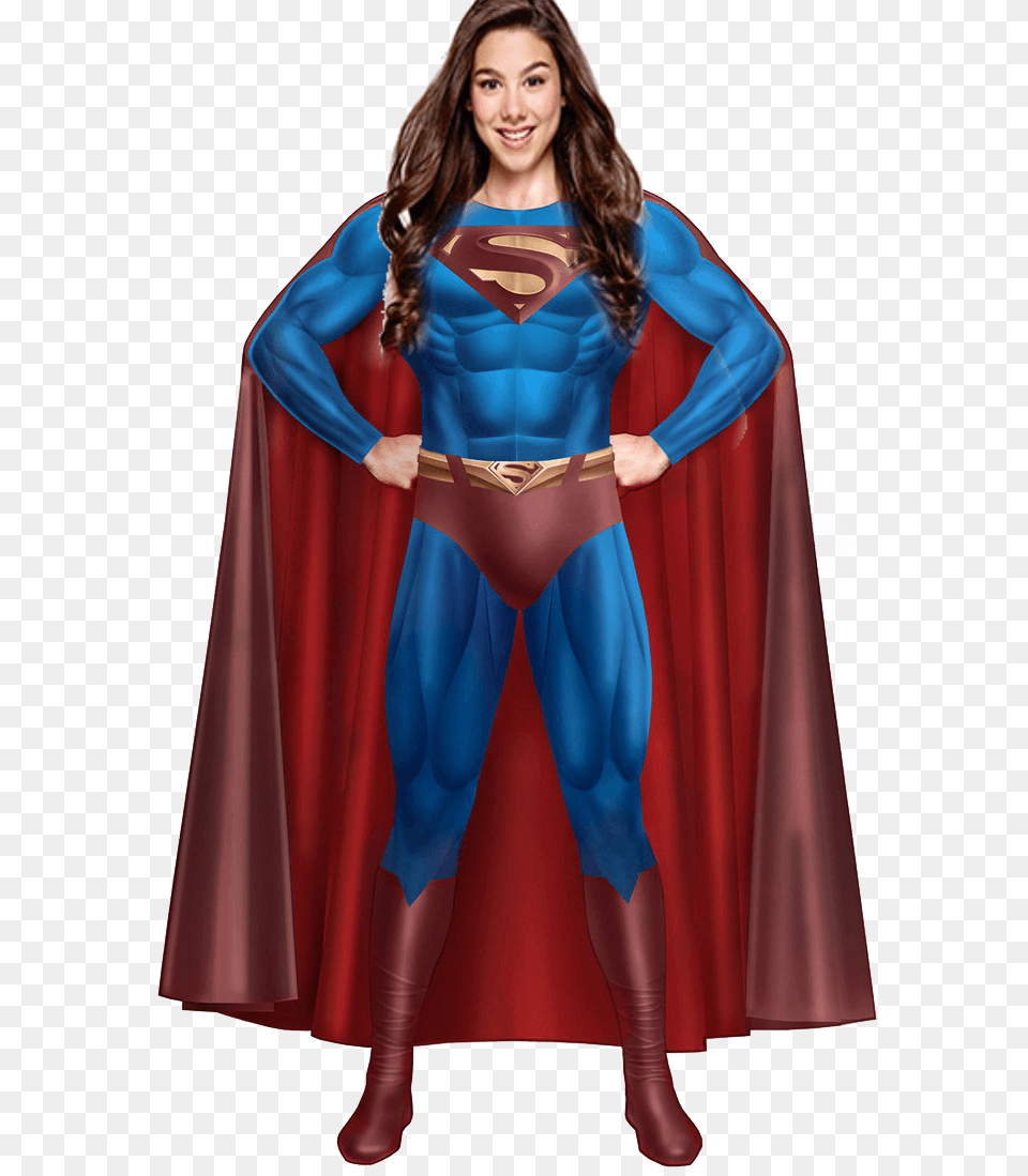 Kira Kosarin Superwoman, Adult, Person, Female, Fashion Free Png Download