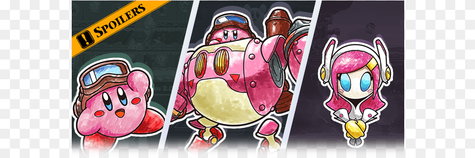 Kirby, Sticker, Art, Book, Comics Free Png Download