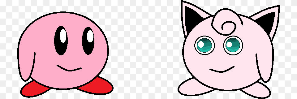 Kirby And Jigglypuff Jigglypuff Kirby, Face, Head, Person, Plush Free Png
