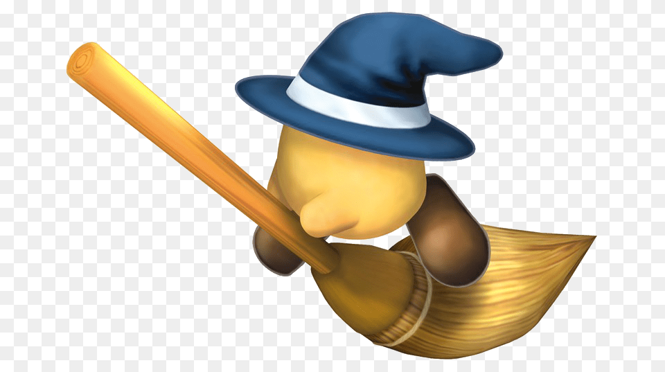Kirby Broom Hatter Flying Around, Clothing, Hat, People, Person Free Png