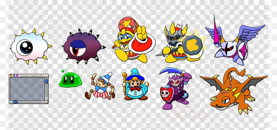 Kirby Clipart Kirby Super Star Ultra Kirby39s Epic Yarn Kirby Parallel Meta Knight, Baby, Person, Game, Super Mario Png Image