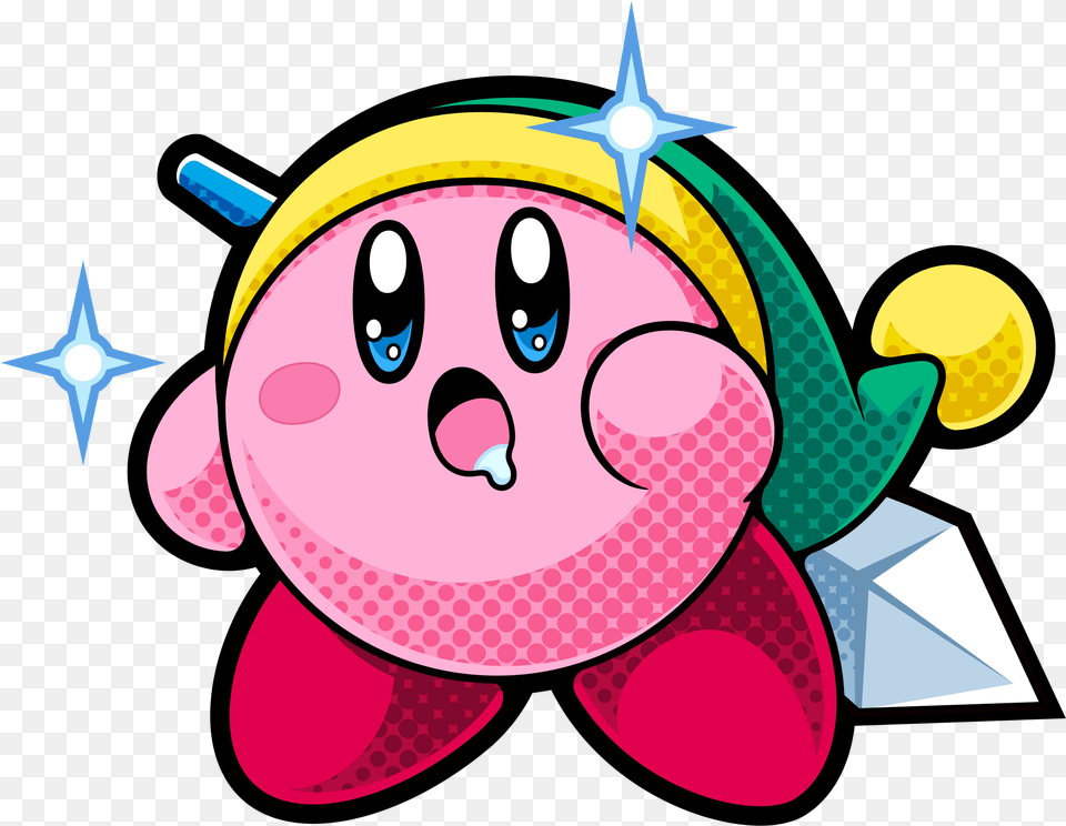 Kirby Clipart Sword, Face, Head, Person Free Png