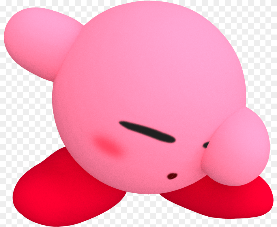 Kirby Dabbing, Plush, Toy Png