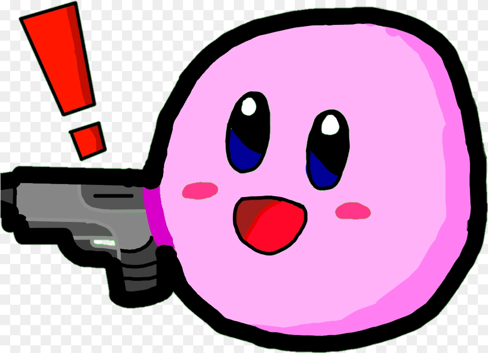 Kirby Emoji, Firearm, Weapon, Baby, Person Png