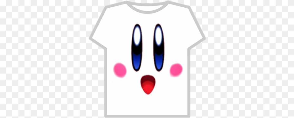 Kirby Face For Headless Head Glitched Ring Animal Jam, Clothing, T-shirt, Shirt, Person Free Png