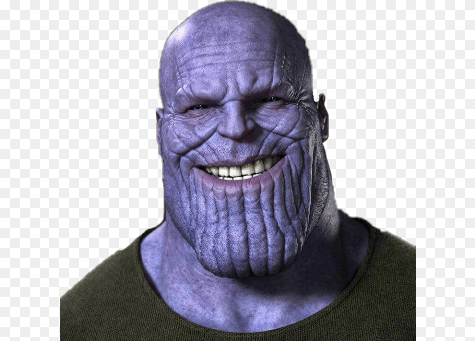 Kirby Face On Thanos Thanos Head Transparent Background, Adult, Male, Man, Person Png