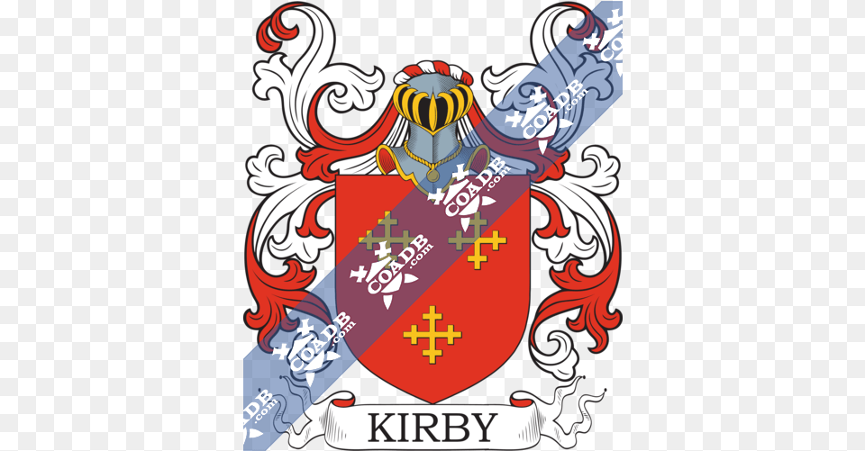 Kirby Family Crest Coat Of Arms And Pollard Coat Of Arms, Armor Png Image